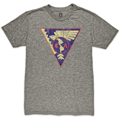 Club America 1863FC Retro Crest Twisted Tri-Blend Slub T-Shirt - Heather Gray on sale