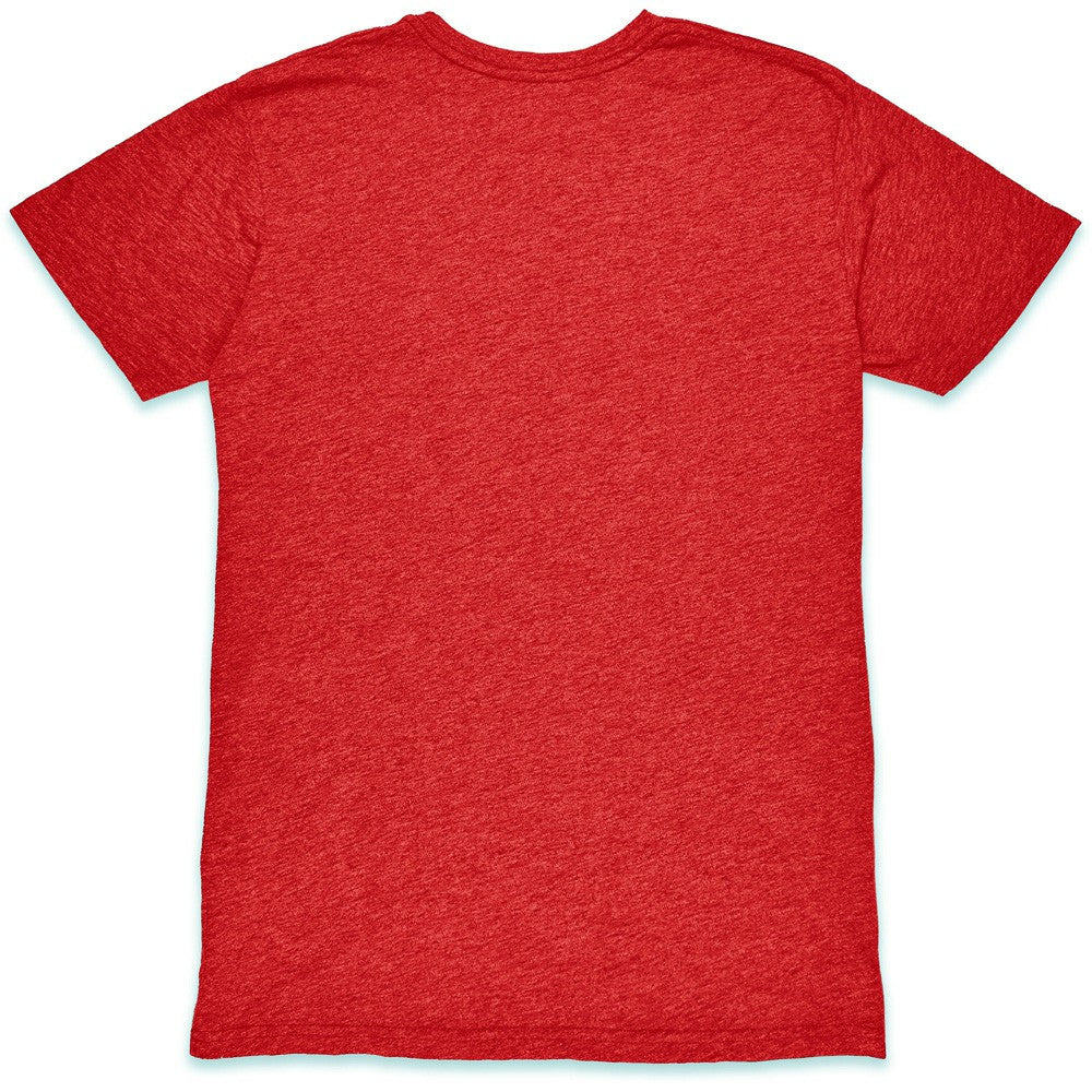 Barcelona 1863FC Mono Crest Twisted Tri-Blend Slub T-Shirt - Red on sale
