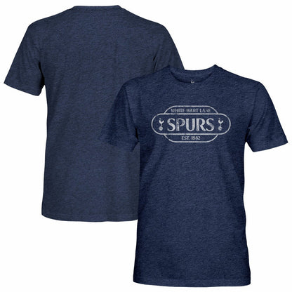 Tottenham Hotspur 1863FC Landmark Twisted Tri-Blend Slub T-Shirt - Heather Navy online