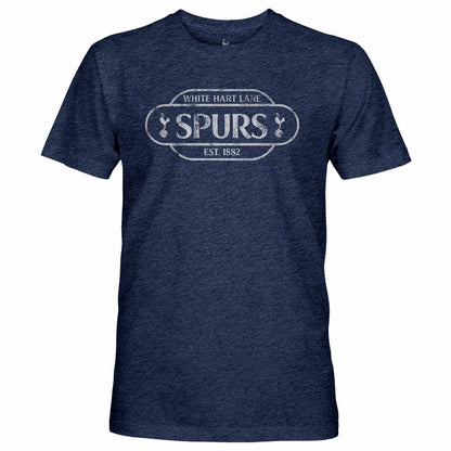 Tottenham Hotspur 1863FC Landmark Twisted Tri-Blend Slub T-Shirt - Heather Navy online