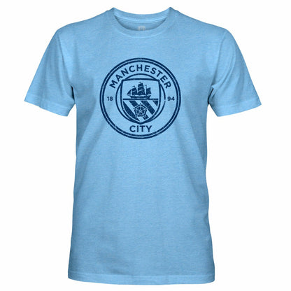 Phil Foden Manchester City 1863FC Player Name & Number Twisted Tri-Blend Slub T-Shirt - Sky Blue online