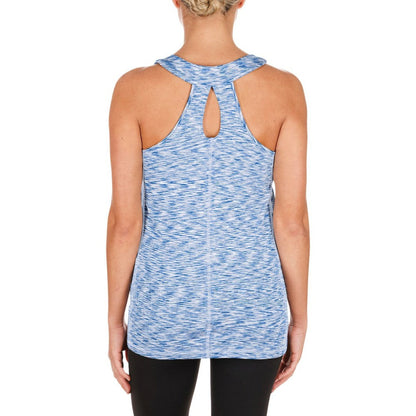 Chicago Cubs Women's Space Dye Keyhole Back Tank Top - Royal | New Era
