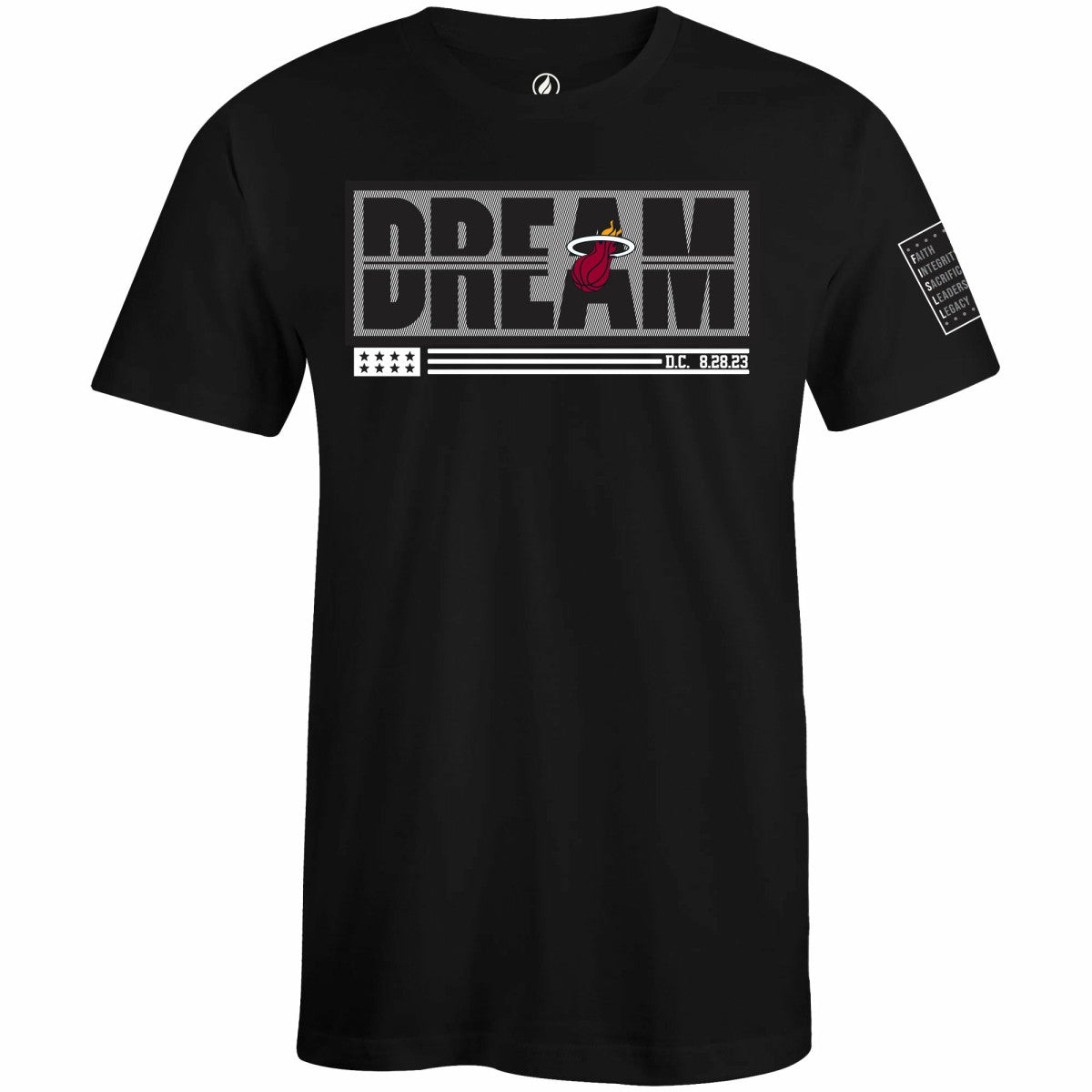 Miami Heat FISLL x Black History Collection Unisex T-Shirt - Black sale