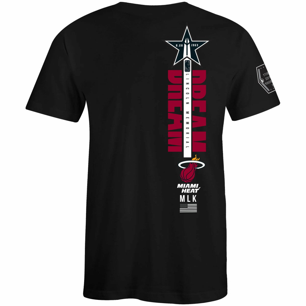 Miami Heat FISLL x Black History Collection Unisex T-Shirt - Black sale