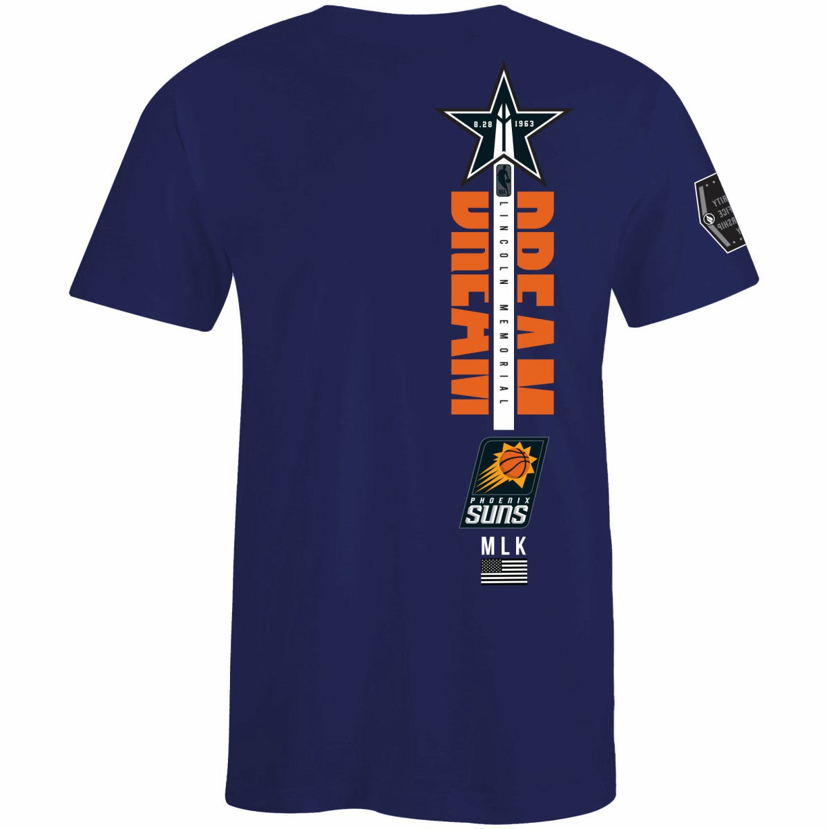 Phoenix Suns FISLL x Black History Collection Unisex T-Shirt - Purple discount