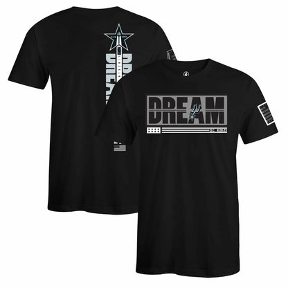 San Antonio Spurs FISLL x Black History Collection Unisex T-Shirt - Black discount