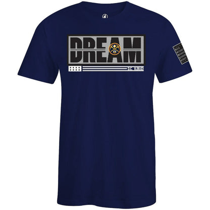 Denver Nuggets FISLL x Black History Collection Unisex T-Shirt - Blue sale