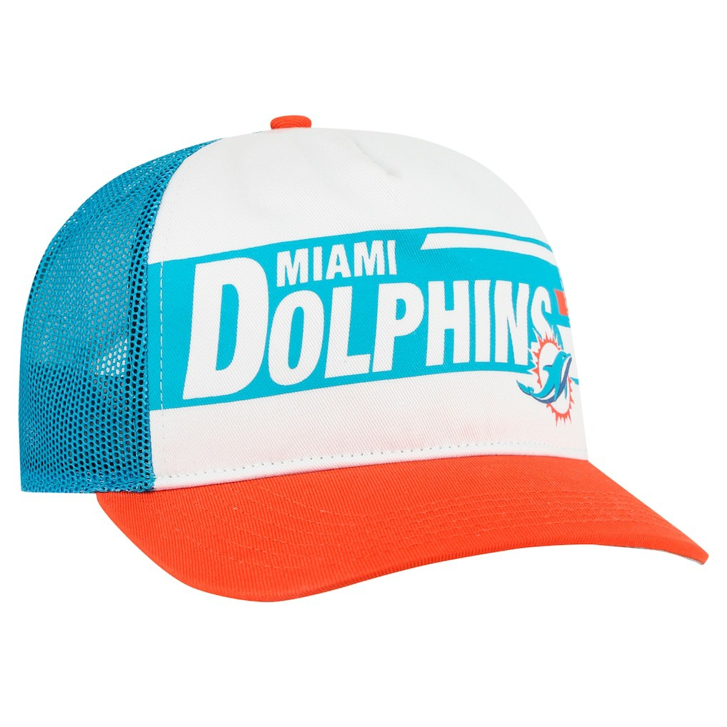 Miami Dolphins '47 Youth Trucker Adjustable Hat - White/Orange for sale
