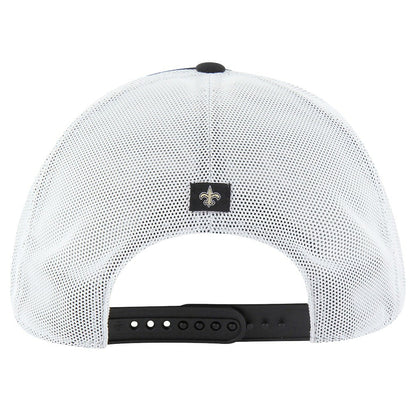 New Orleans Saints '47 Downburst Relaxed Hitch Trucker Adjustable Hat - Black/White outlet