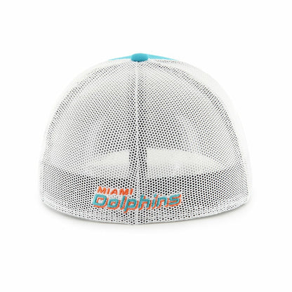 Miami Dolphins '47 Thrash Trophy Flex Hat - Aqua/White discount