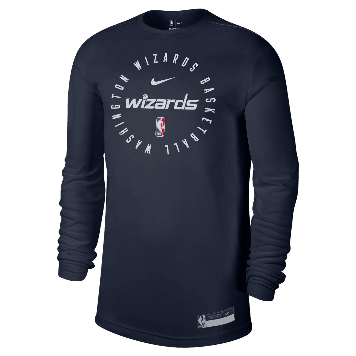 Washington Wizards 2024/25 Legend On-Court Practice Long Sleeve T-Shirt - Navy | Nike sale