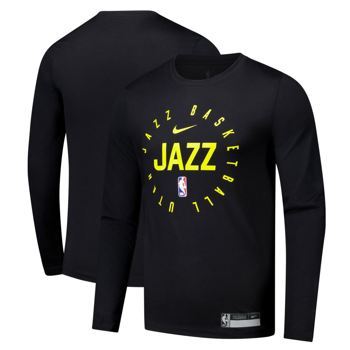 Utah Jazz 2024/25 Legend On-Court Practice Long Sleeve T-Shirt - Black | Nike cheap
