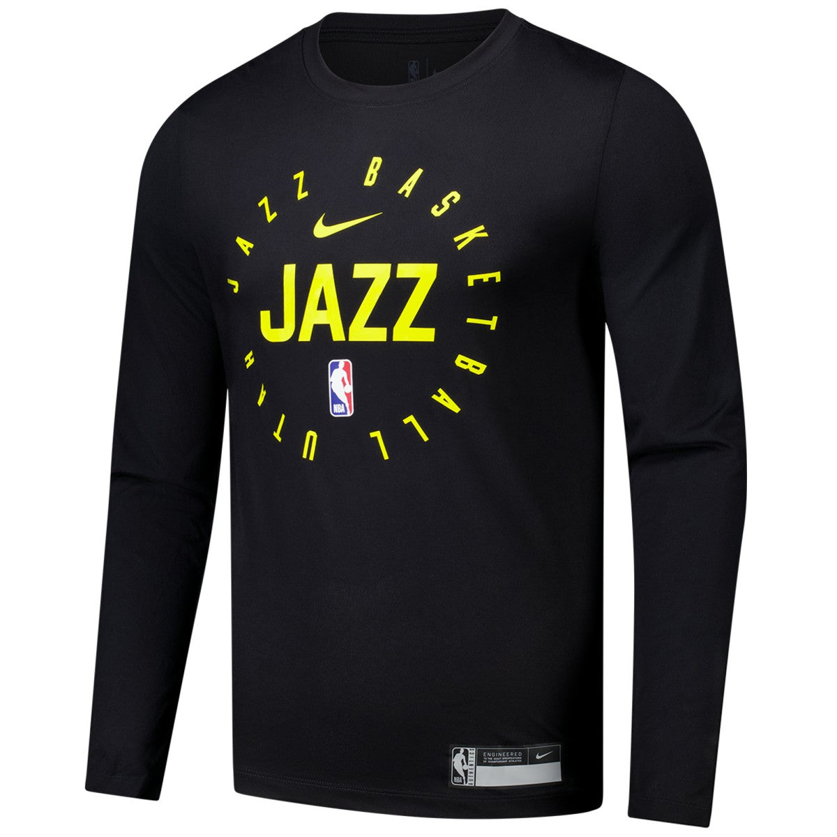 Utah Jazz 2024/25 Legend On-Court Practice Long Sleeve T-Shirt - Black | Nike cheap