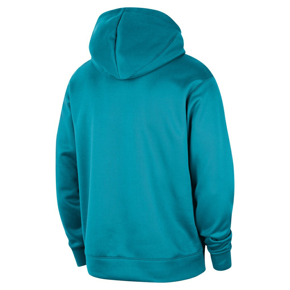 Charlotte Hornets Jordan Brand 2024/25 Spotlight On-Court Practice Performance Pullover Hoodie - Teal cheap
