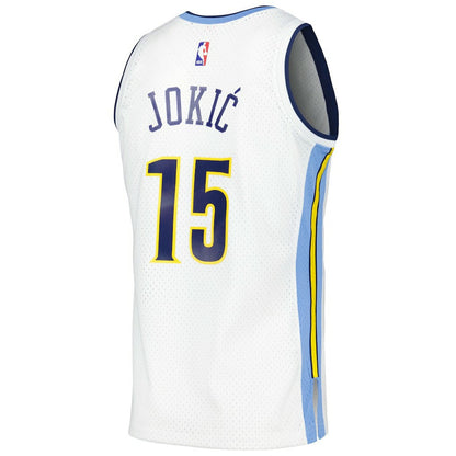 Nikola Jokic Denver Nuggets 2016/17 Throwback Swingman Jersey sale - White | Mitchell & Ness outlet