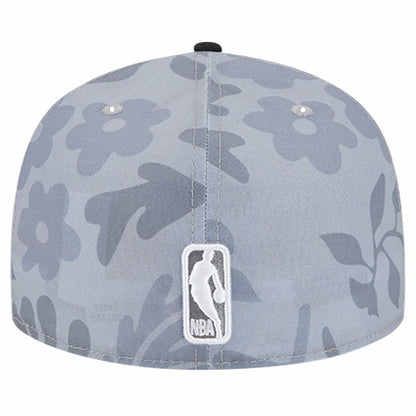 Chicago Bulls Palm Fronds 2-Tone 59FIFTY Fitted Hat - Gray | New Era sale