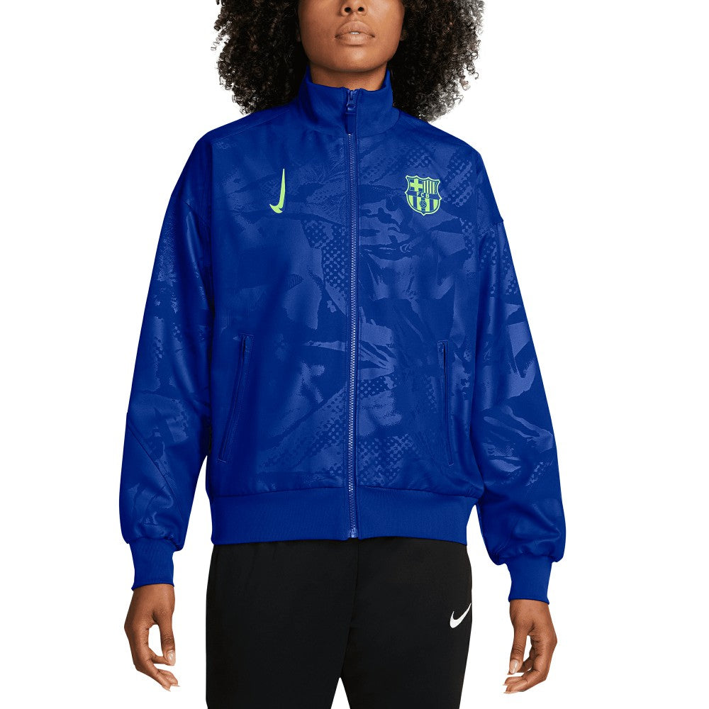 Barcelona Women's 2024/25 Third Strike Anthem Performance Full-Zip Jacket - Royal | Nike on sale