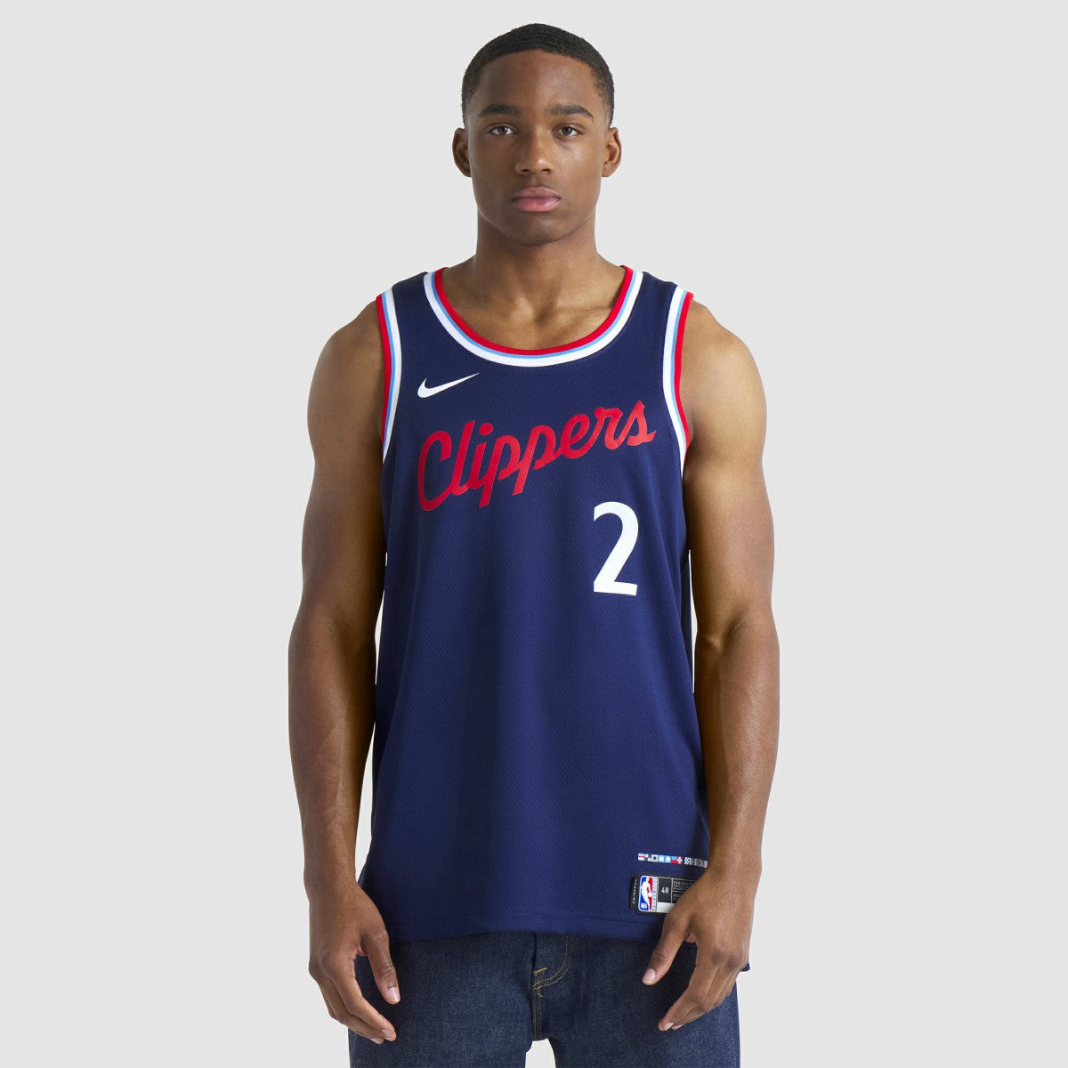 Kawhi Leonard LA Clippers Unisex 2024/25 Swingman Jersey - Navy - Icon Edition | Nike shop