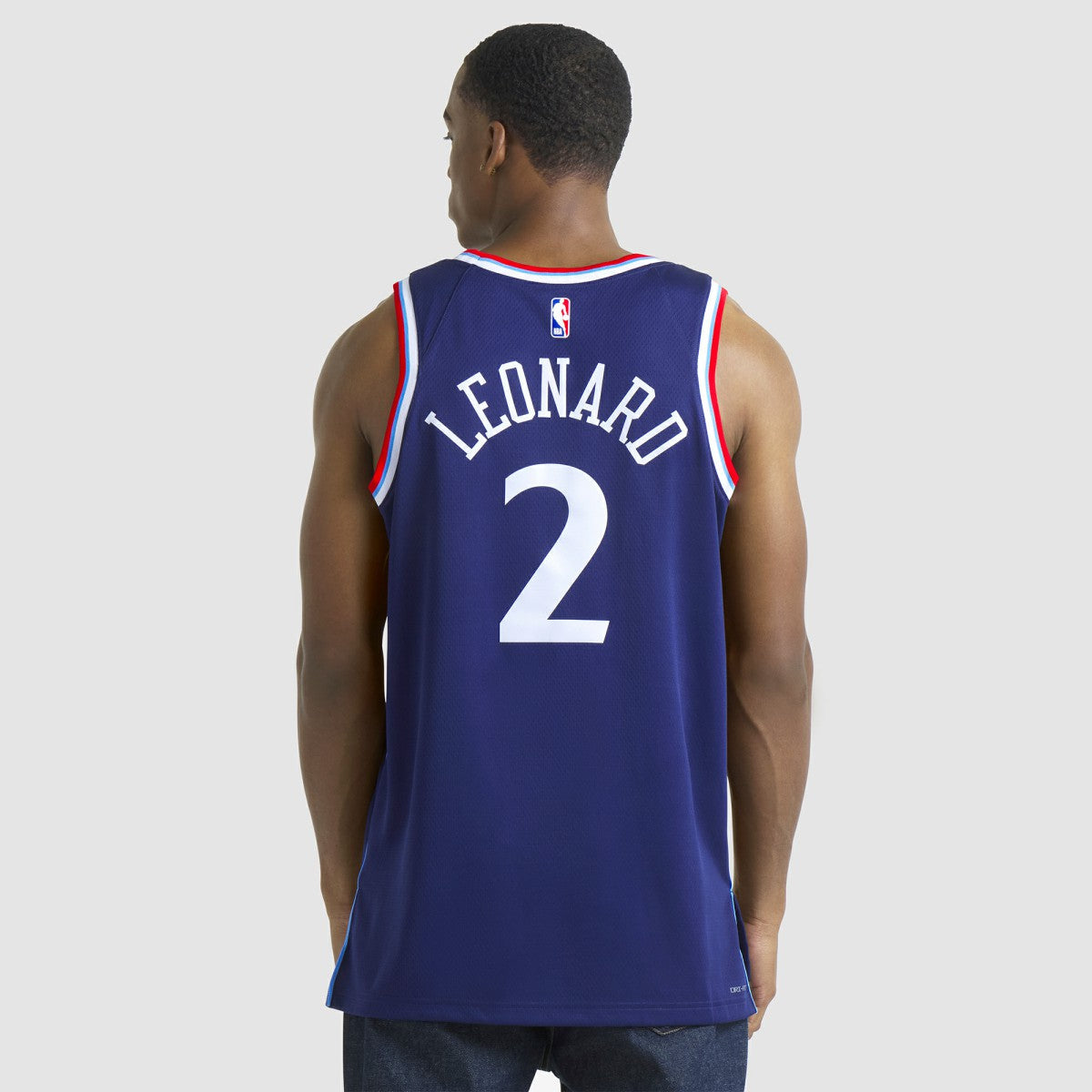 Kawhi Leonard LA Clippers Unisex 2024/25 Swingman Jersey - Navy - Icon Edition | Nike shop