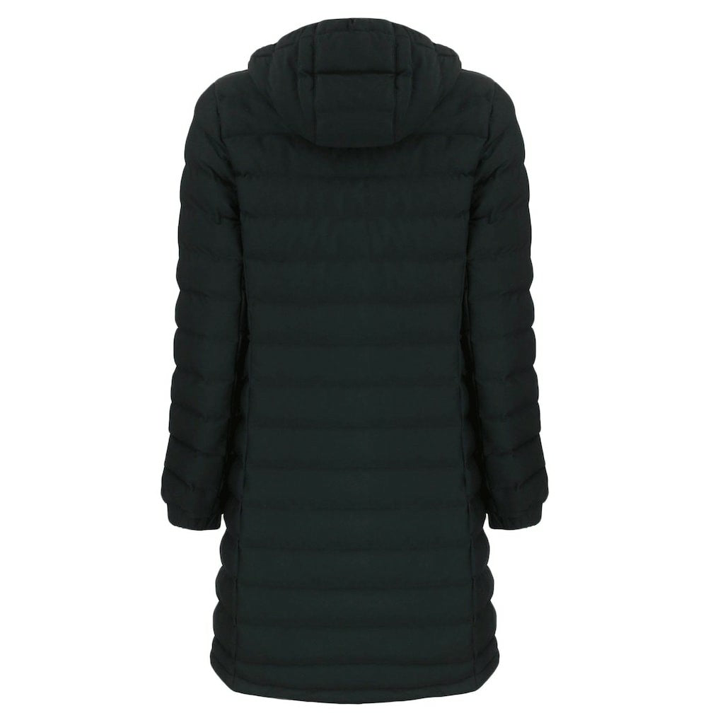 San Francisco 49ers Cutter & Buck Women's Mission Ridge Repreve Eco Insulated Long Full-Zip Puffer Jacket - Black outlet