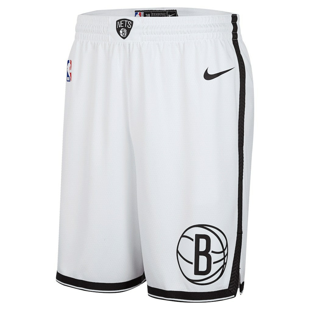 Brooklyn Nets 2024/25 Association Edition Swingman Shorts - White | Nike cheap