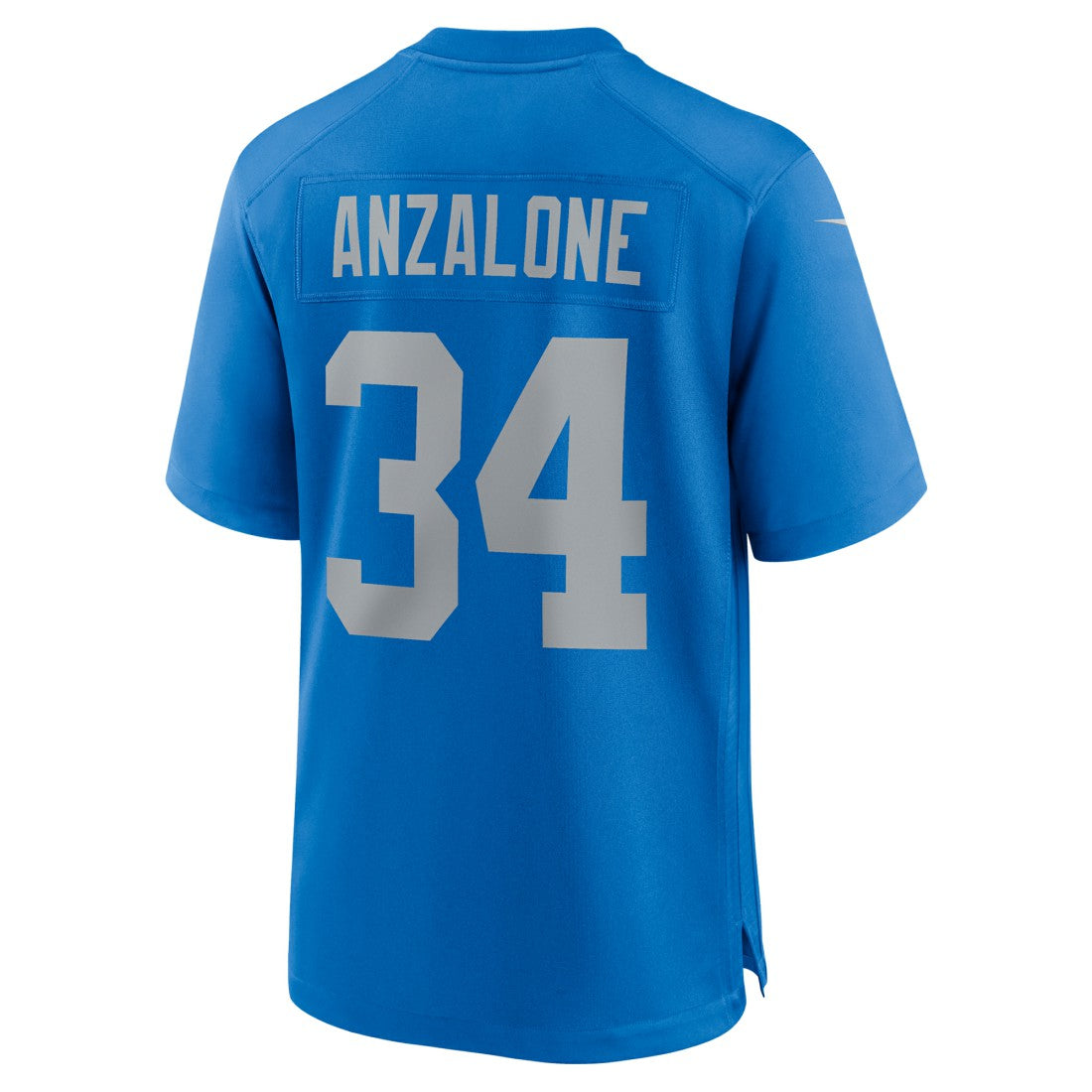 Alex Anzalone Detroit Lions Alternate Game Jersey - Blue | Nike sale