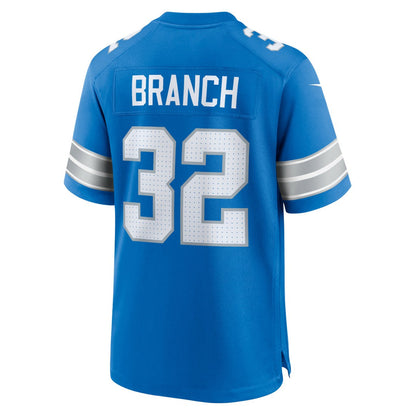 Brian Branch Detroit Lions Game Jersey - Blue | Nike outlet