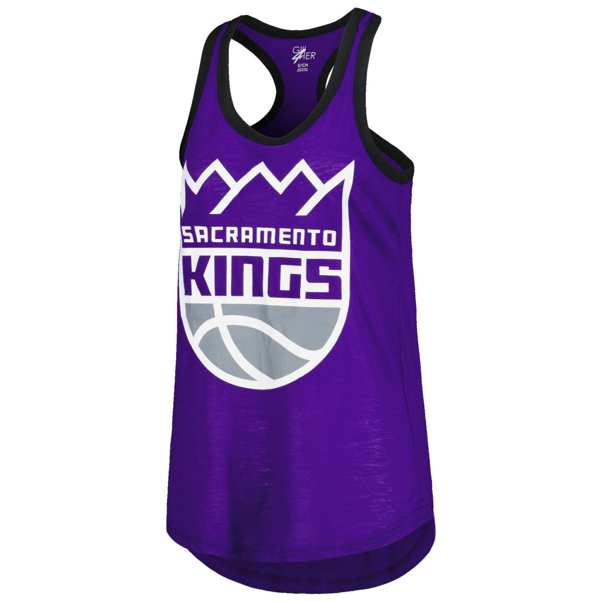 Sacramento Kings G-III 4Her by Carl Banks Women's Showdown Scoop-Neck Racerback Tank Top - Purple outlet