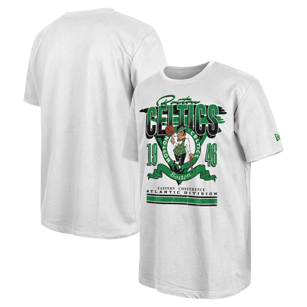 Boston Celtics Sport Classics Oversized T-Shirt - White | New Era cheap