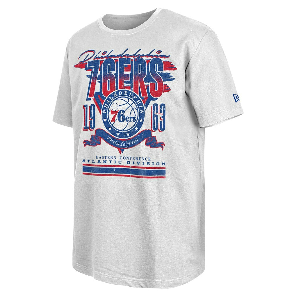 Philadelphia 76ers Sport Classics Oversized T-Shirt - White | New Era shop