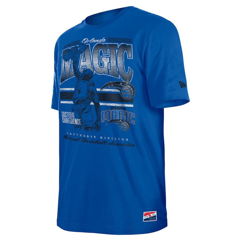 Orlando Magic Enzyme Wash Oversized T-Shirt - Blue | New Era sale