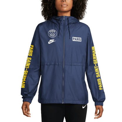 Paris Saint-Germain Women's Essential Woven Full-Zip Jacket - Navy | Nike online