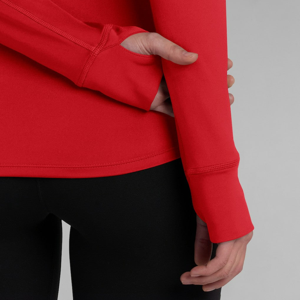 Kansas City Chiefs Women's Elements Quarter-Zip Jacket - Red for sale