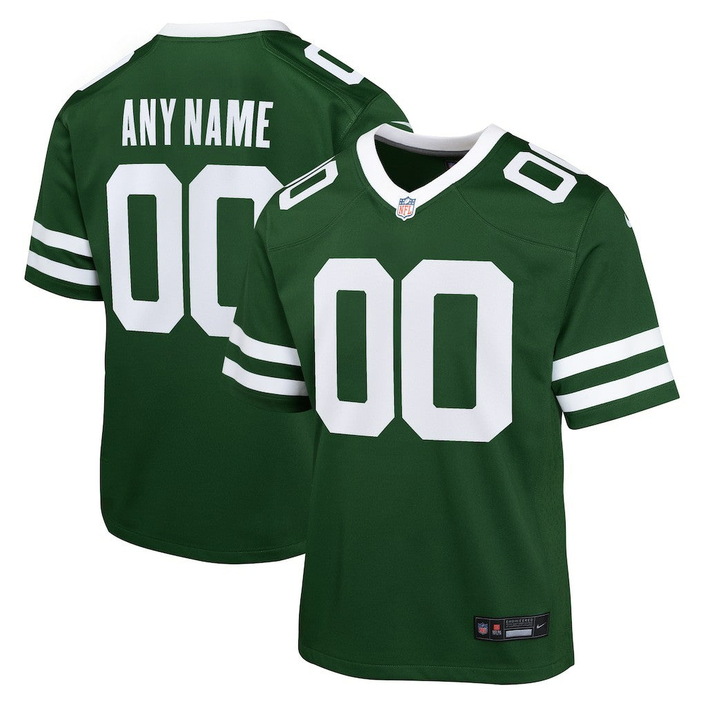 New York Jets Youth Custom Game Jersey - Legacy Green | Nike cheap
