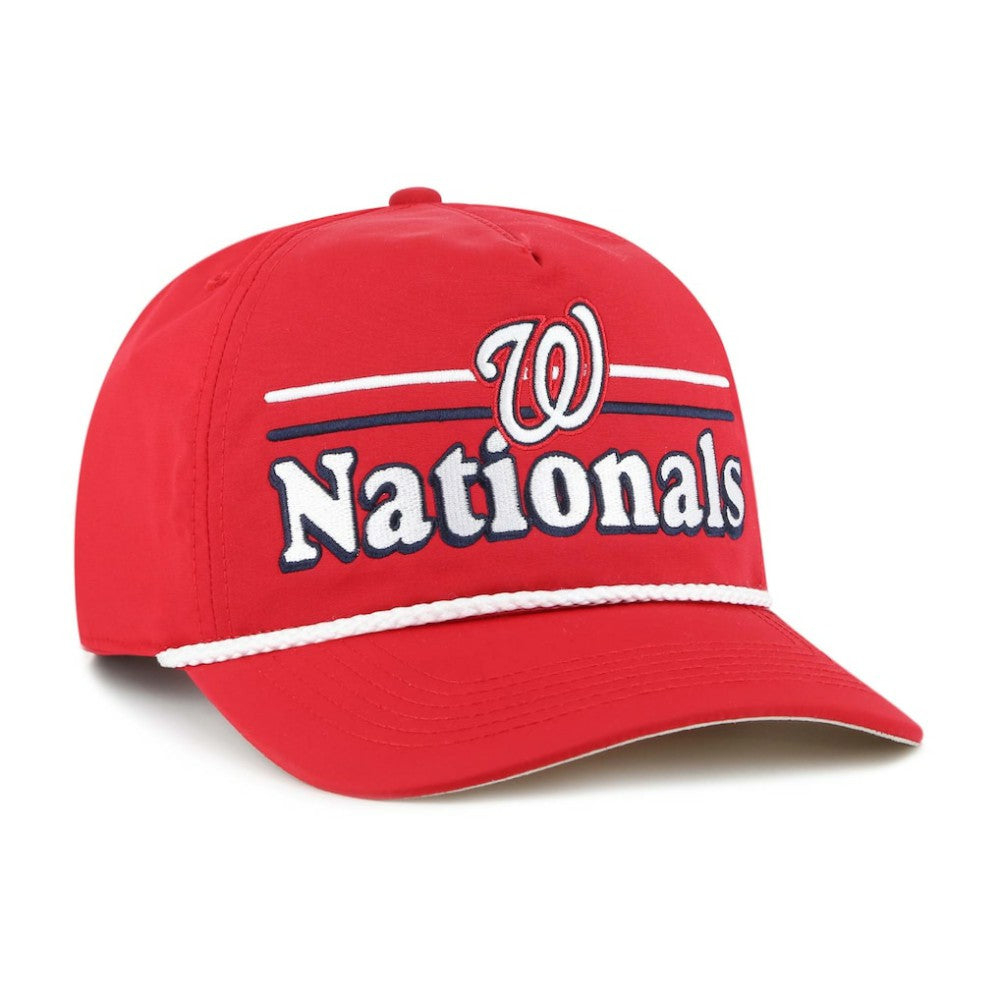 Washington Nationals Campscape Hitch Adjustable Hat - Red | 47 brand