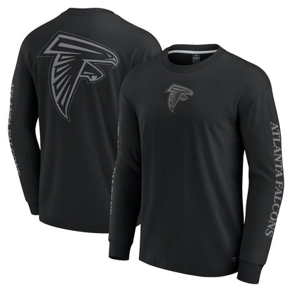 Atlanta Falcons Unisex Elements Strive Long Sleeve T-Shirt - Black on sale