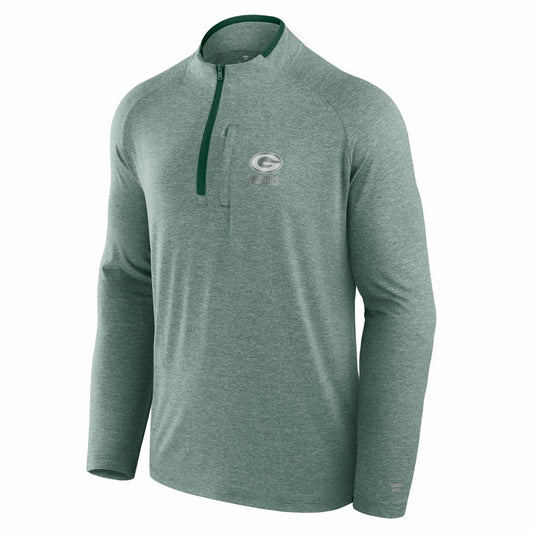 Green Bay Packers Unisex Front Office Performance Primary Quarter-Zip Jacket - Green online