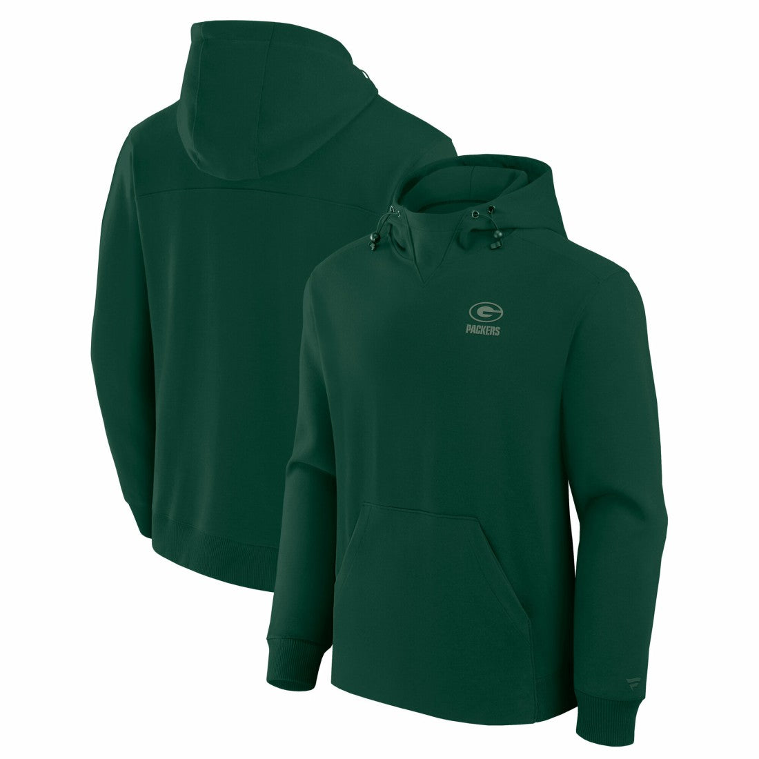 Green Bay Packers Unisex Front Office Tonal Tri-Blend Pullover Hoodie - Green discount