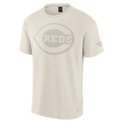 Cincinnati Reds Elements Iconic T-Shirt - Cream