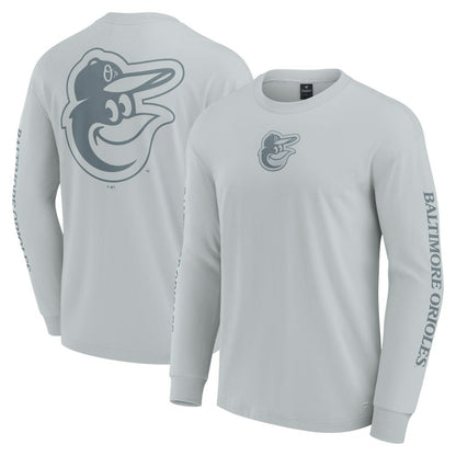 Baltimore Orioles Elements Strive Long Sleeve T-Shirt - Gray