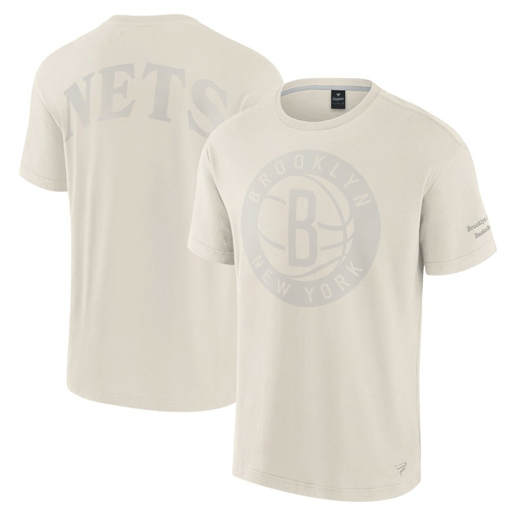 Brooklyn Nets Elements Iconic T-Shirt - Cream | Fanatics sale
