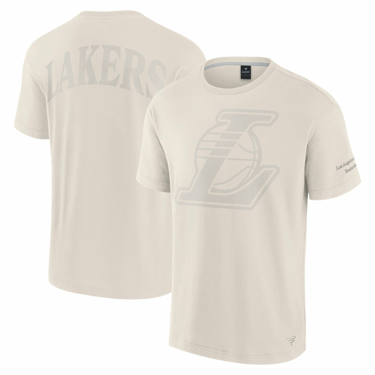 Los Angeles Lakers Elements Iconic T-Shirt - Cream | Fanatics outlet