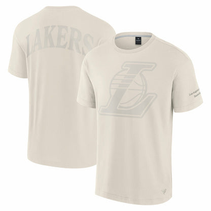 Los Angeles Lakers Elements Iconic T-Shirt - Cream | Fanatics outlet