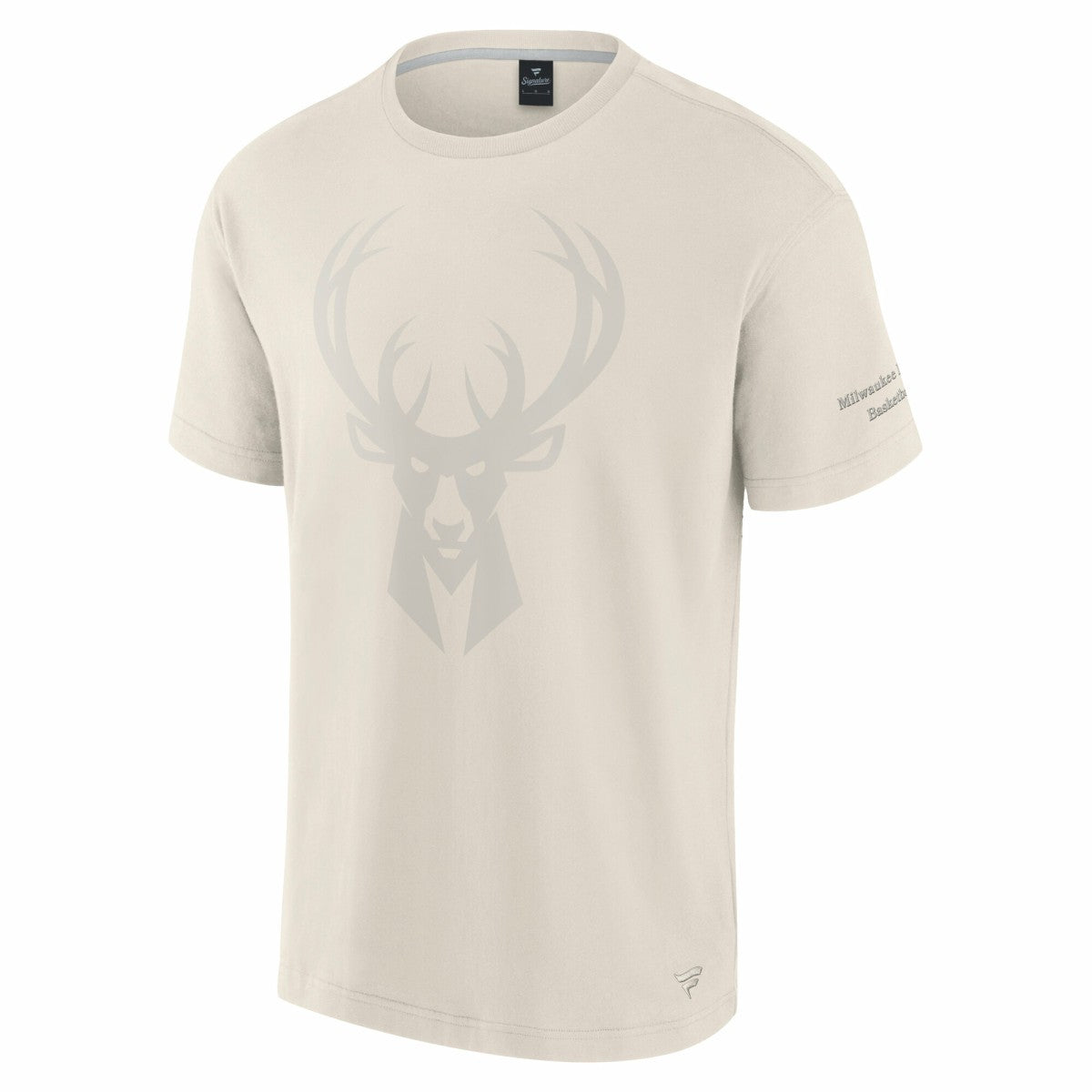 Milwaukee Bucks Elements Iconic T-Shirt - Cream | Fanatics online