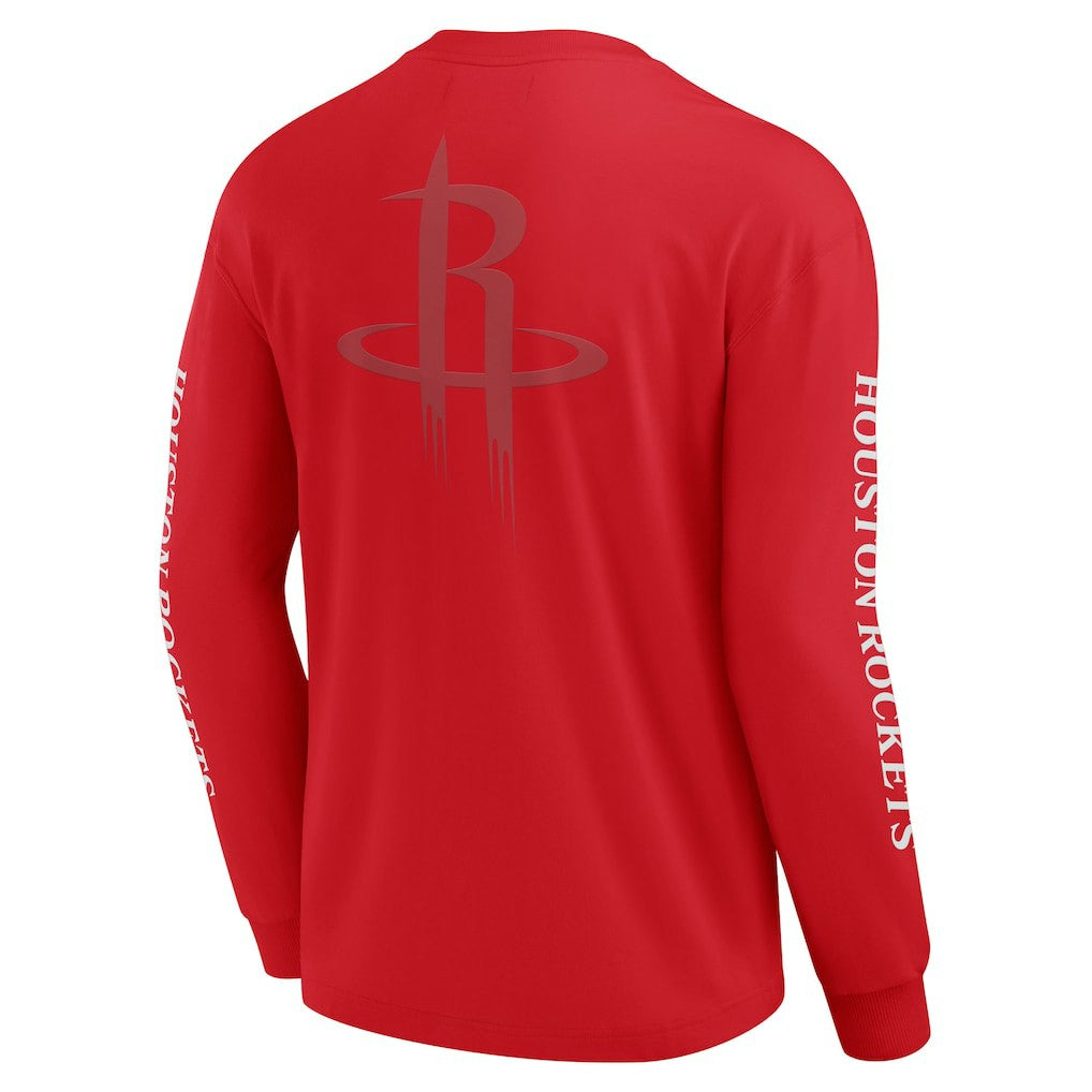 Houston Rockets Elements Strive Long Sleeve T-Shirt  - Red | Fanatics on sale
