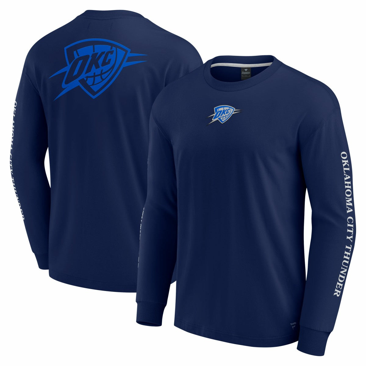Oklahoma City Thunder Elements Strive Long Sleeve T-Shirt  - Navy | Fanatics outlet