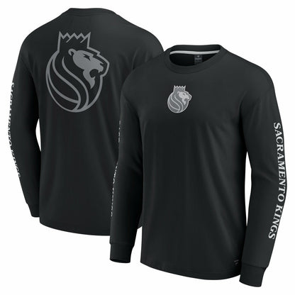 Sacramento Kings Elements Strive Long Sleeve T-Shirt  - Black | Fanatics for sale