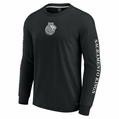 Sacramento Kings Elements Strive Long Sleeve T-Shirt  - Black | Fanatics for sale