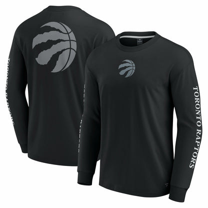 Toronto Raptors Elements Strive Long Sleeve T-Shirt  - Black | Fanatics on sale
