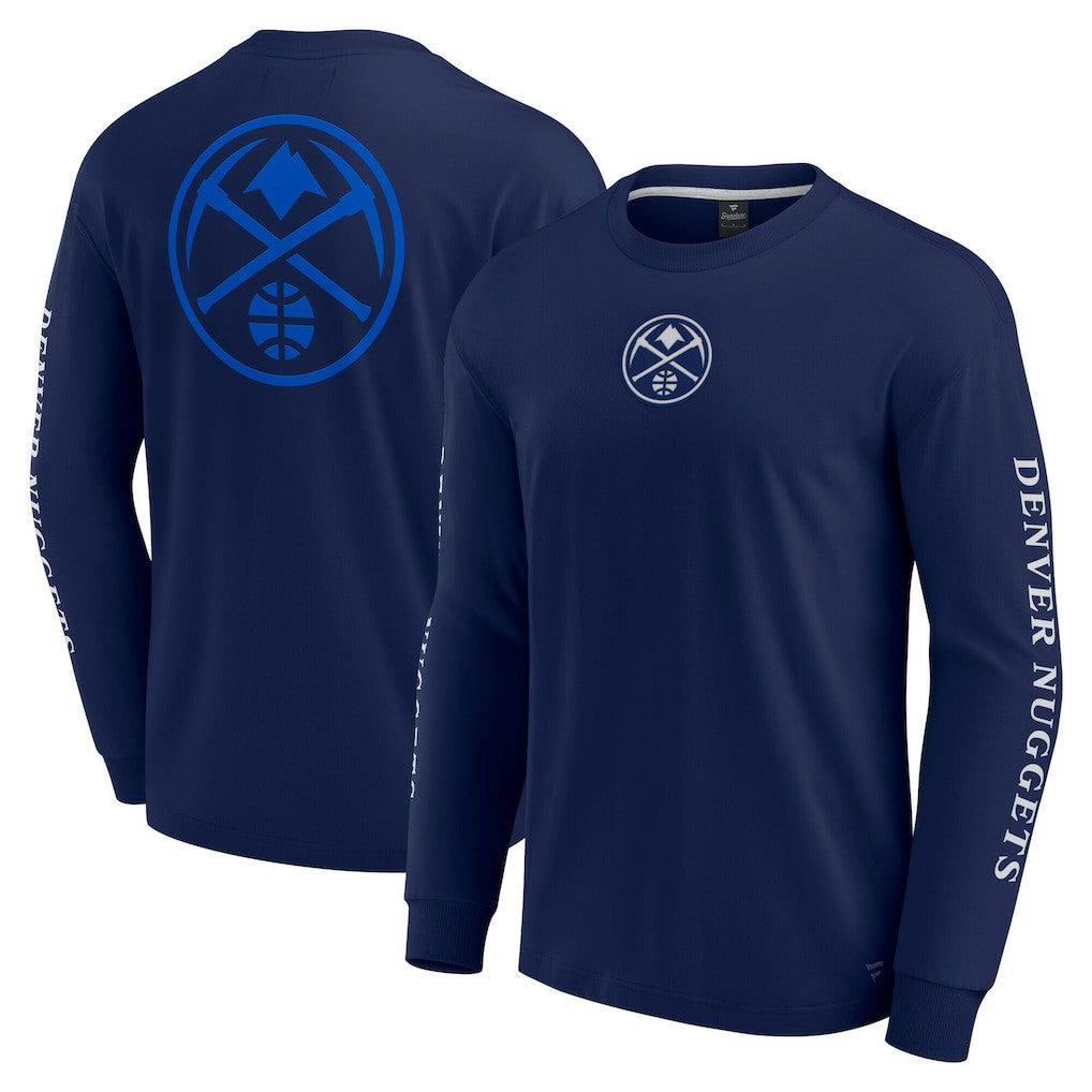 Denver Nuggets Elements Strive Long Sleeve T-Shirt  sale - Navy | Fanatics cheap